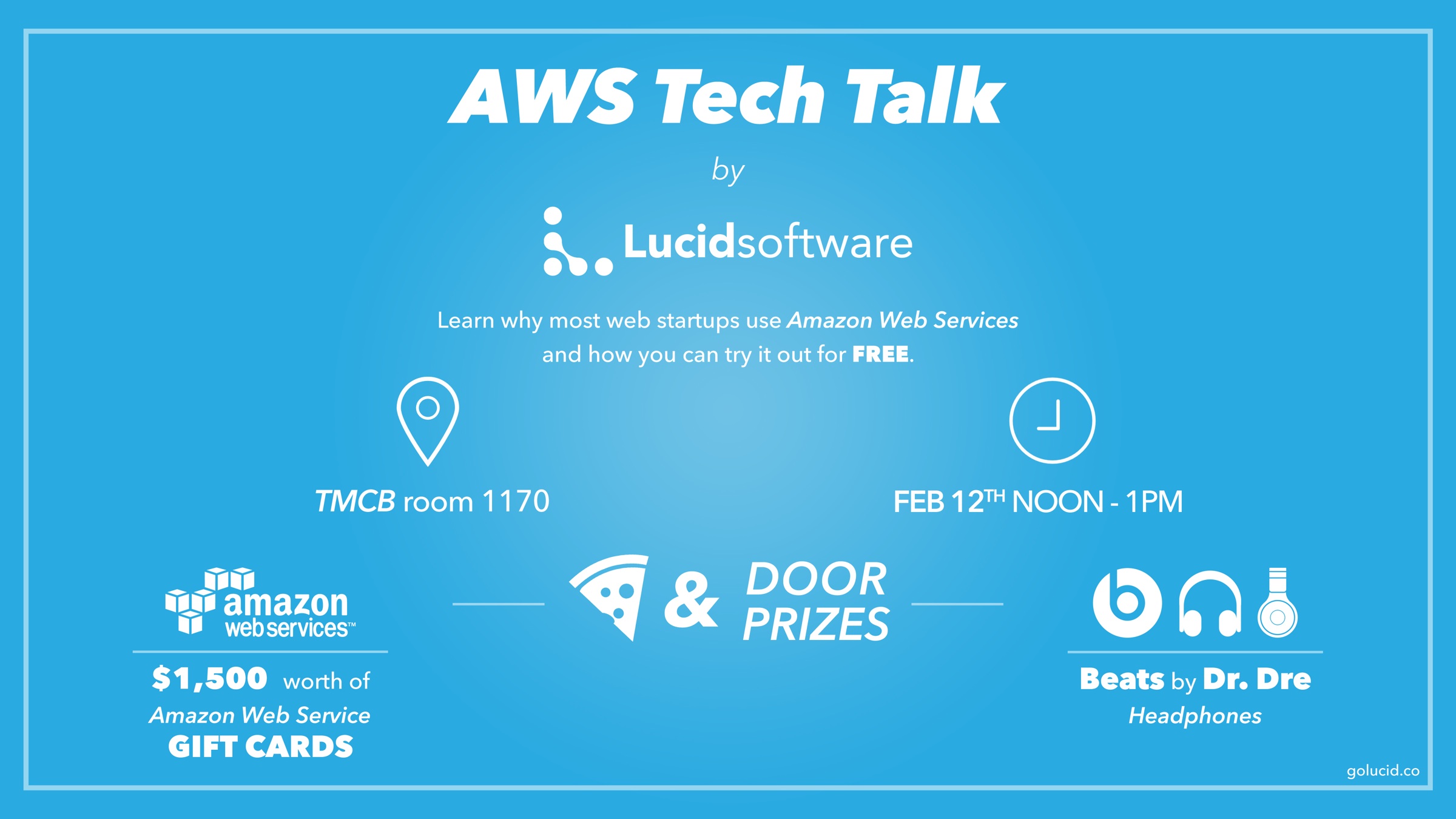 AWS Tech Talk Event by Lucid Software